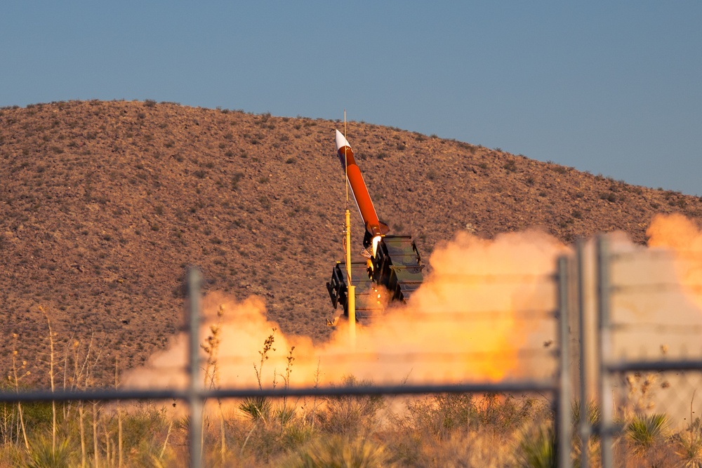 Patriot Missile Fired During Live-Fire Exercise at McGregor Range