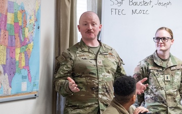 New Airmen get face-to-face advice during FTEC mentor session