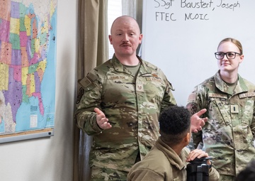 New Airmen get face-to-face advice during FTEC mentor session