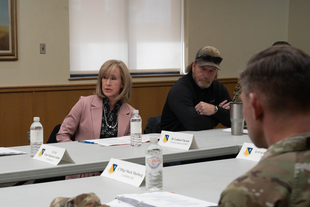 Deputy Assistant Secretary of the Air Force for Installations visits Cannon AFB