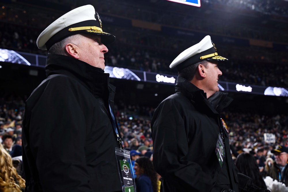 Commander Navy Recruiting Command attends Army-Navy Game