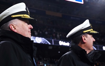 Commander Navy Recruiting Command attends Army-Navy Game