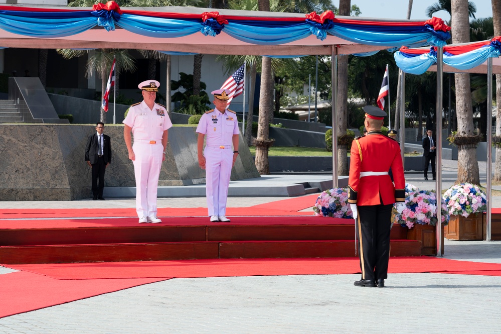 USINDOPACOM commander visits Royal Thai Armed Forces Headquarters