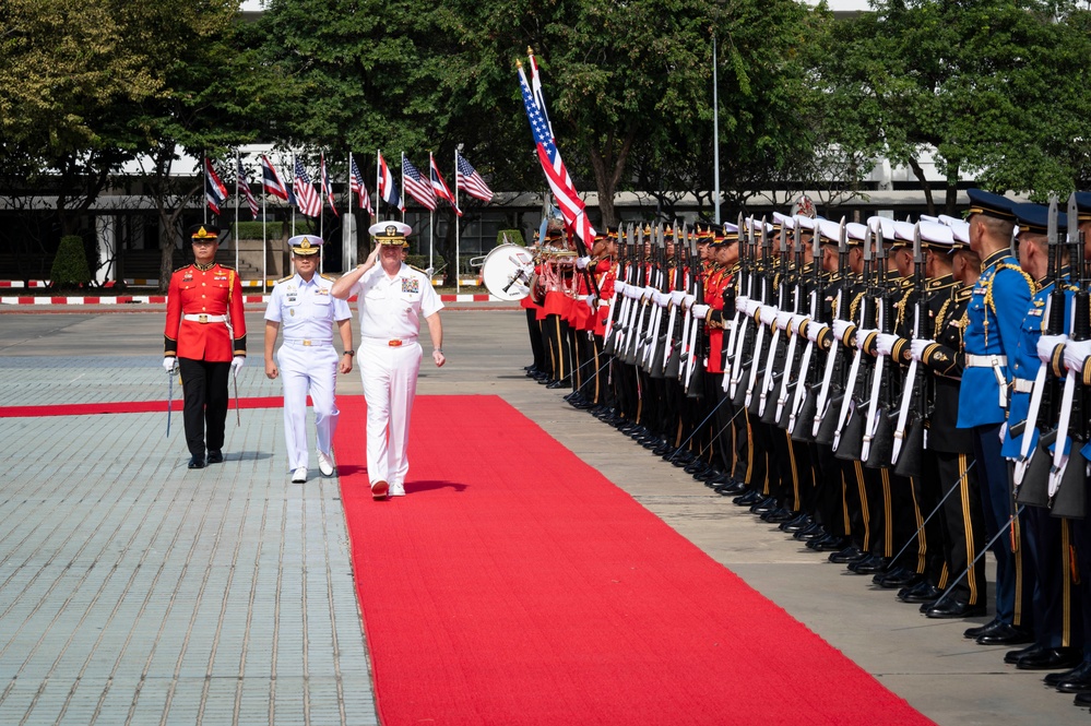 USINDOPACOM commander visits Royal Thai Armed Forces Headquarters