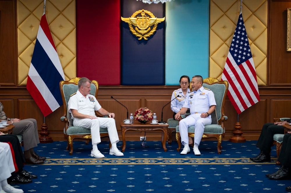 USINDOPACOM commander visits Royal Thai Armed Forces Headquarters