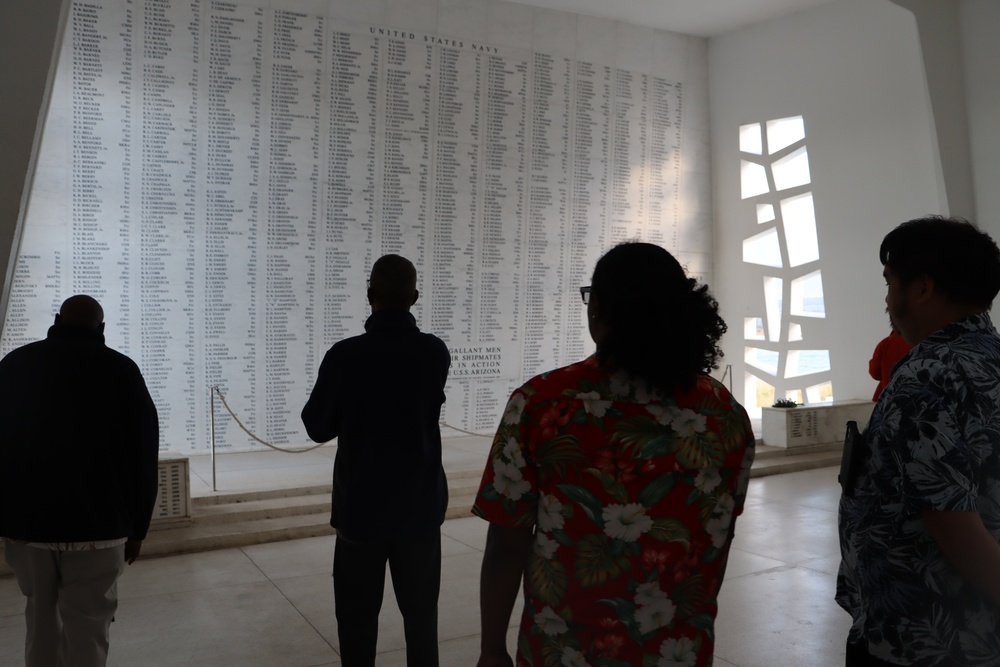 NAVSUP FLC Pearl Harbor Visits USS Arizona Memorial