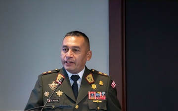 US Army South Peruvian Partner Nation Liaison Officer is Promoted to Colonel and Bids Farewell to the Unit