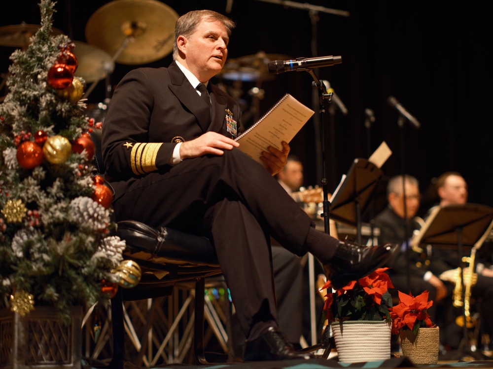 7th Fleet Band Hosts Joint Holiday Concert Celebration