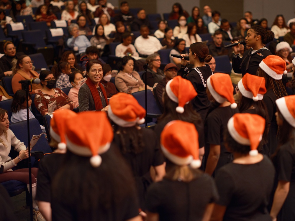 7th Fleet Band Hosts Joint Holiday Concert Celebration