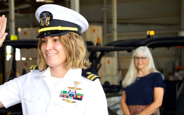 Promotion Lt Cmdr Jessica Smith