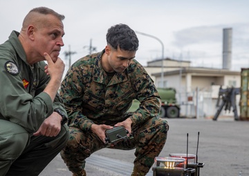 1st MAW leadership tour MCAS Iwakuni facilities