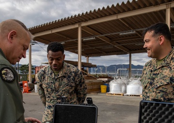 1st MAW leadership tour MCAS Iwakuni facilities