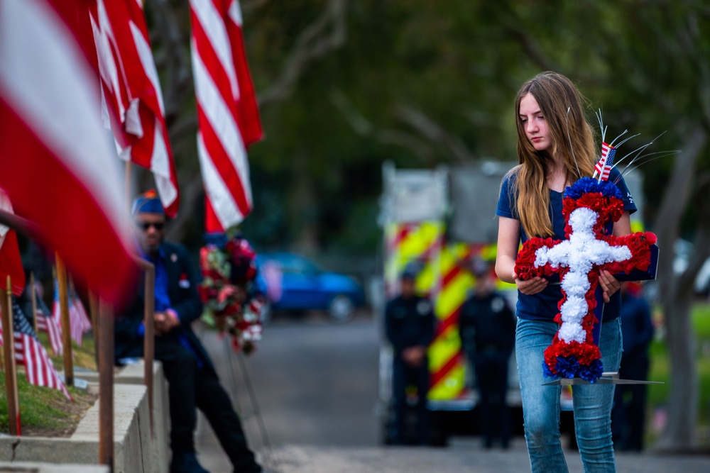 Schiess gives Memorial Day speech at Lompoc Cemetery