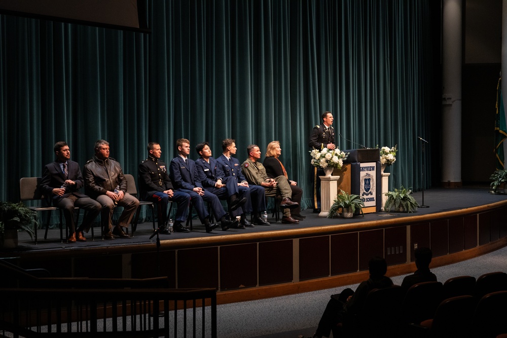 Skyview High School hosts Military Information Night