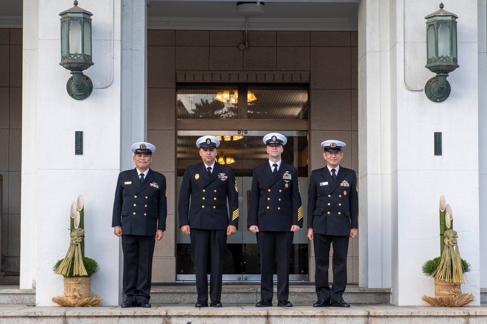 CFAY and JMSDF Wreath/Kadomatsu Exchange