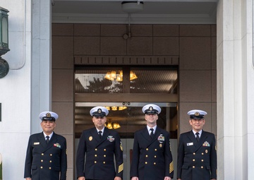 CFAY and JMSDF Wreath/Kadomatsu Exchange