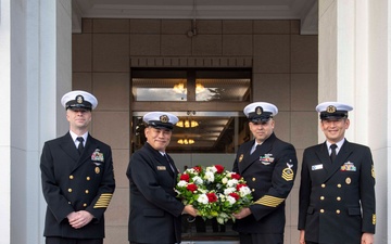 CFAY and JMSDF Wreath/Kadomatsu Exchange