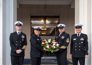 CFAY and JMSDF Wreath/Kadomatsu Exchange