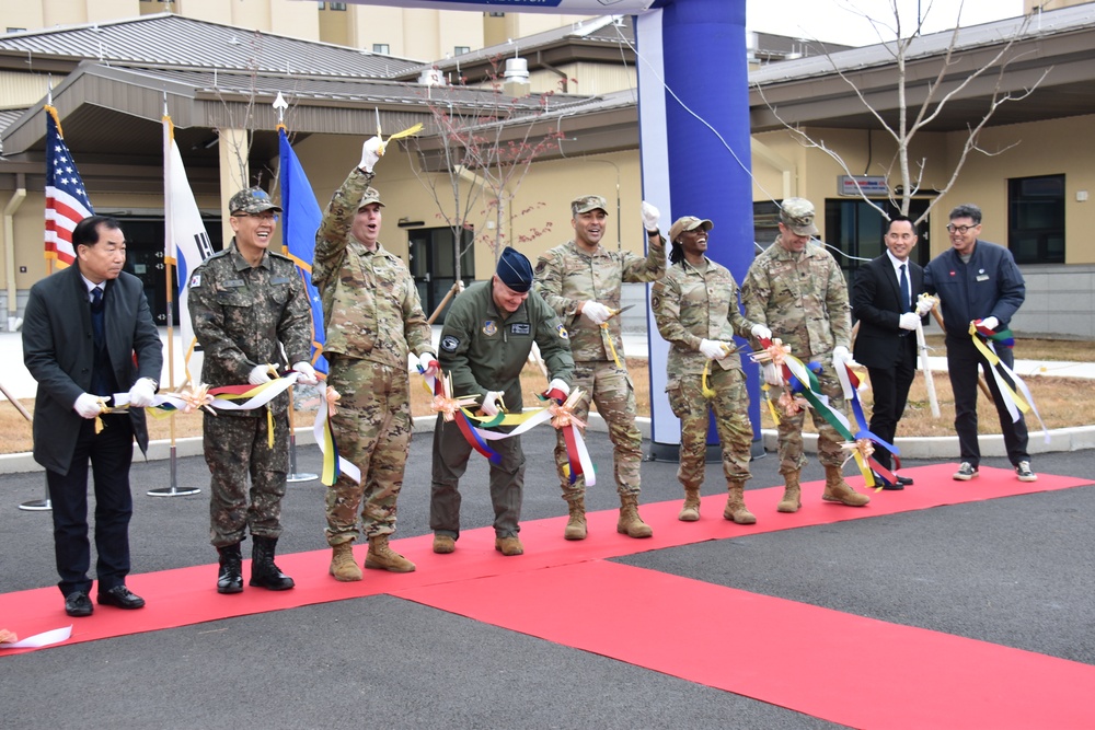 Ribbon cut on brand-new dining facility ahead of the holidays at Kunsan Air Base