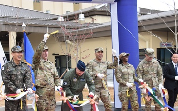 Ribbon cut on brand-new dining facility ahead of the holidays at Kunsan Air Base