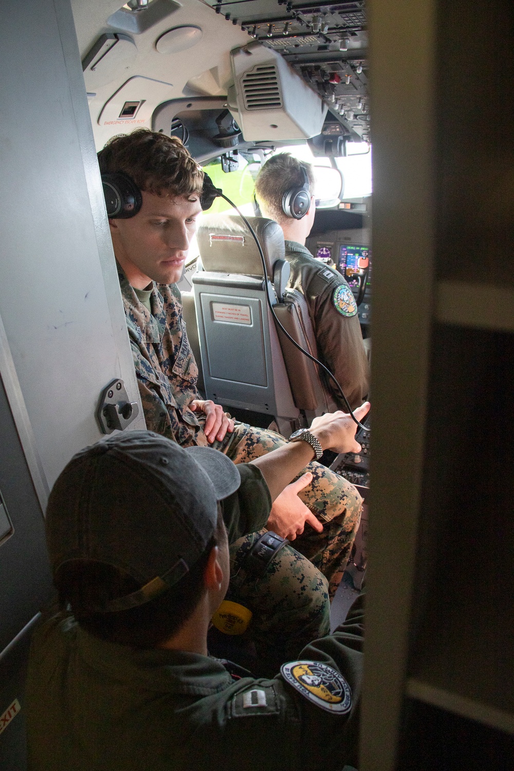 Marines Fly on P-8A Poseidon during Steel Knight 2024