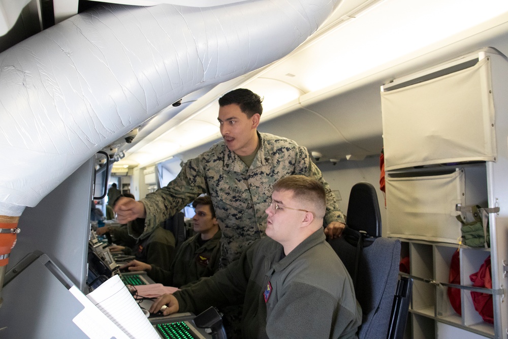 Marines Fly on P-8A Poseidon during Steel Knight 2024