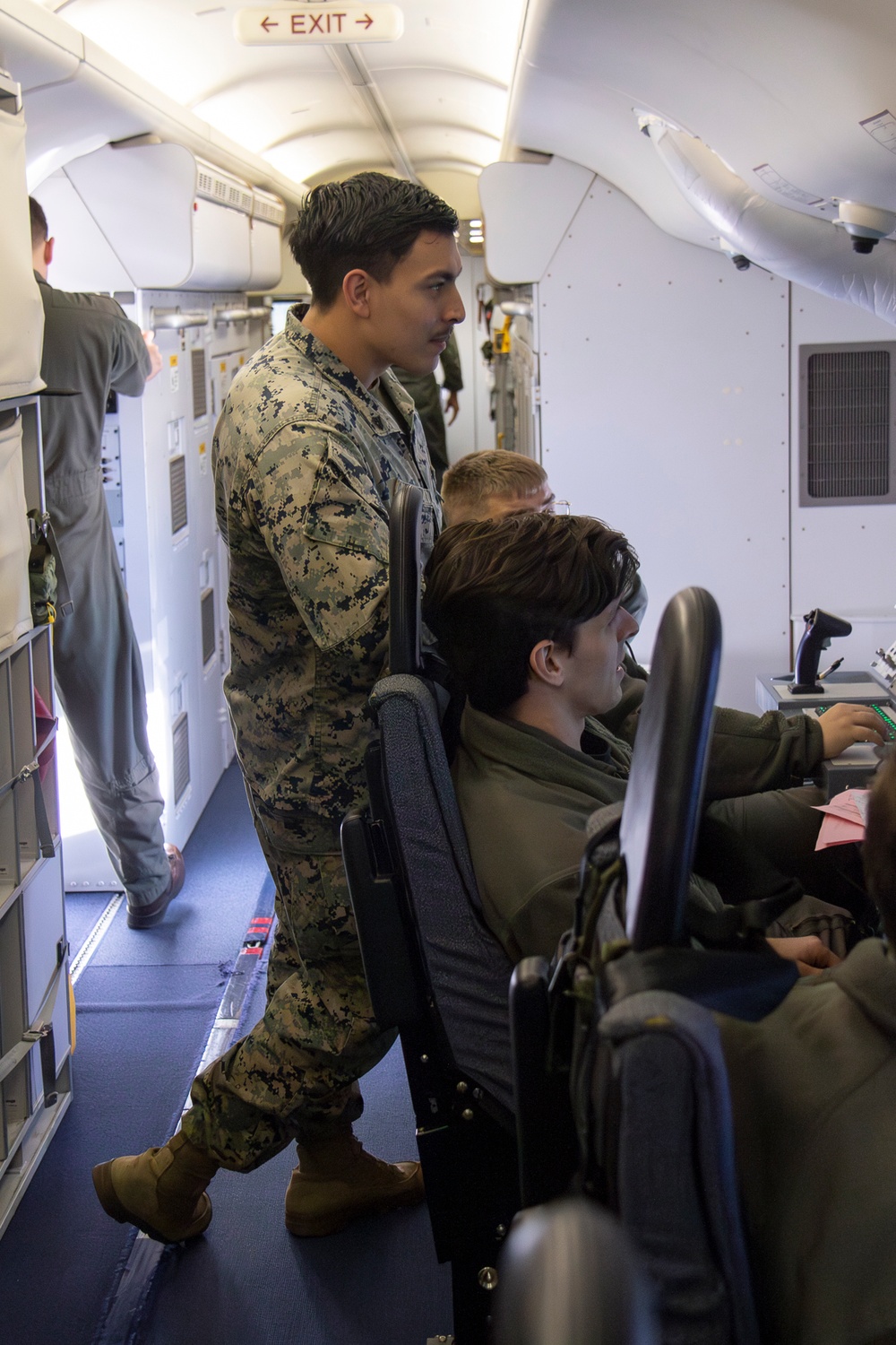 Marines Fly on P-8A Poseidon during Steel Knight 2024