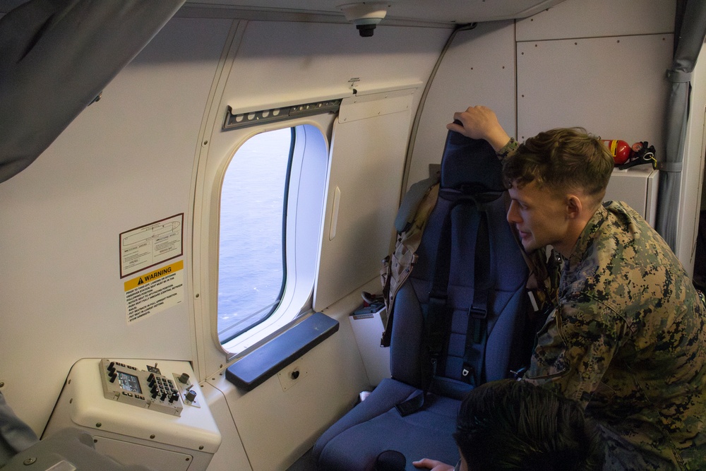 Marines Fly on P-8A Poseidon during Steel Knight 2024