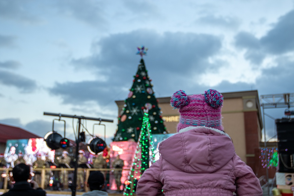 Camp Humphreys Tree Lighting