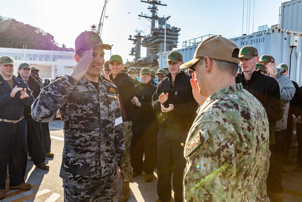 For First Time, Australian Submariner Earns US Dolphins