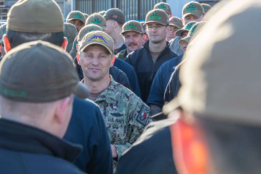 For First Time, Australian Submariner Earns US Dolphins