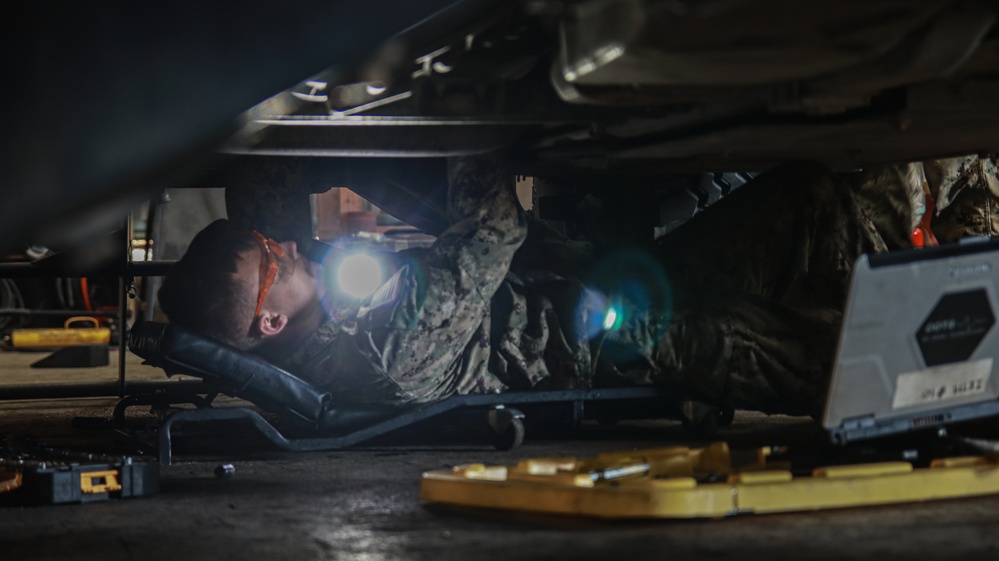 NMCB-3 Turnover Equipment Inspection