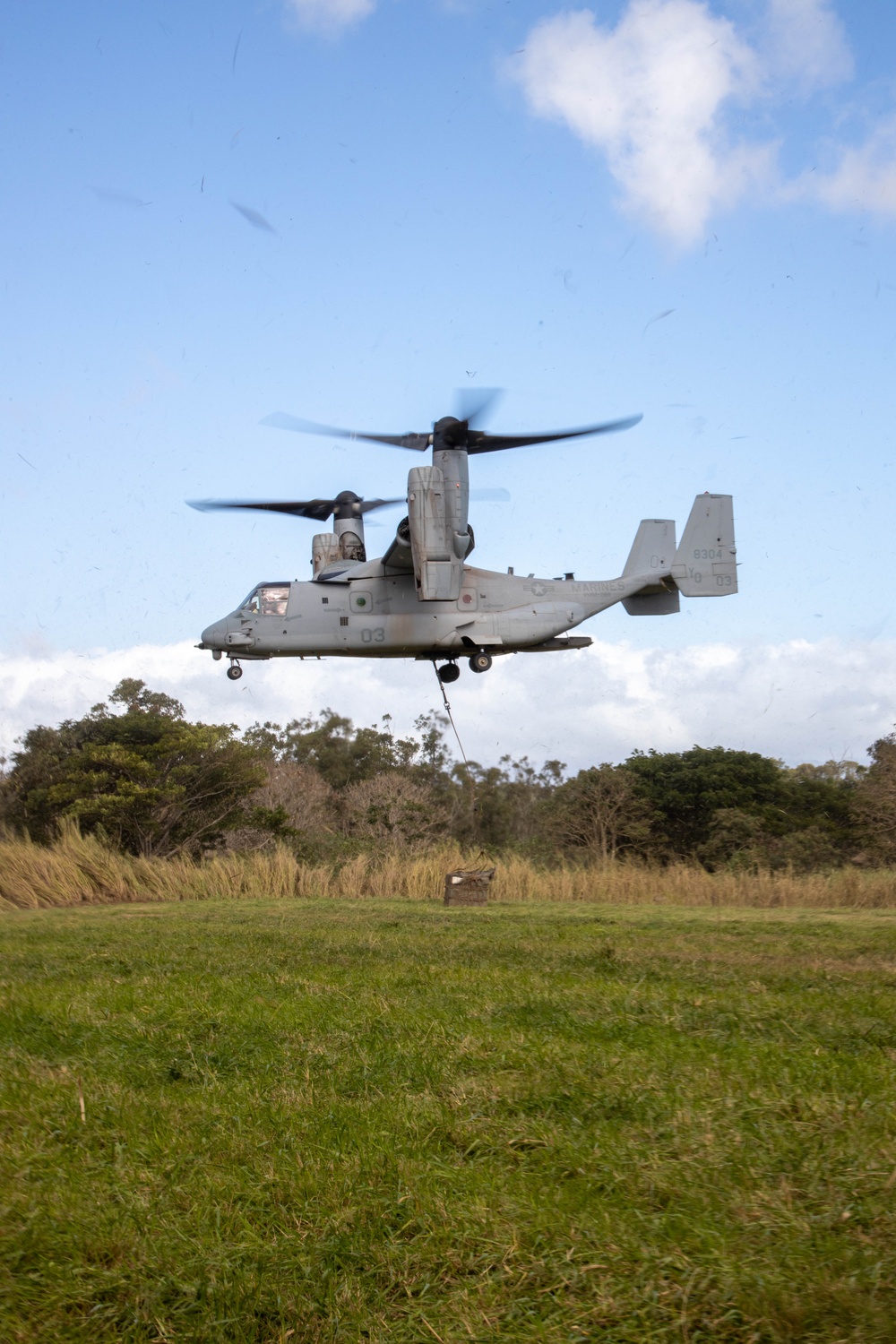 VMM-268 supports Joint-Operation Gun Raid training