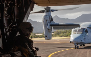 VMM-268 supports Joint-Operation Gun Raid training