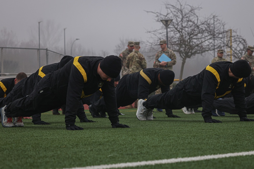 Africa Foreign Area Officers take the Army Combat Fitness Test