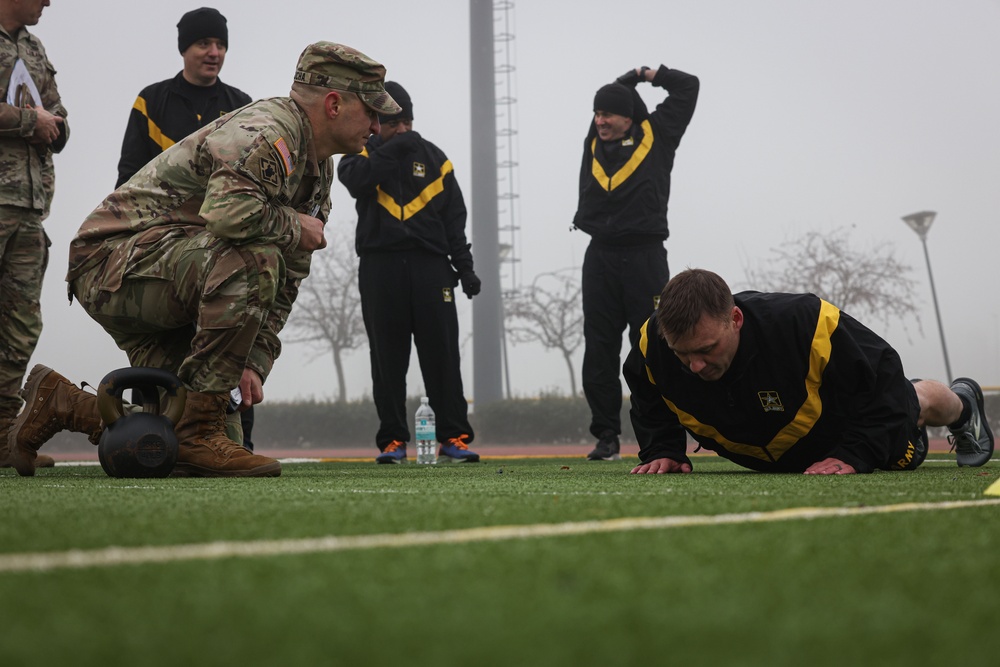 Africa Foreign Area Officers take the Army Combat Fitness Test