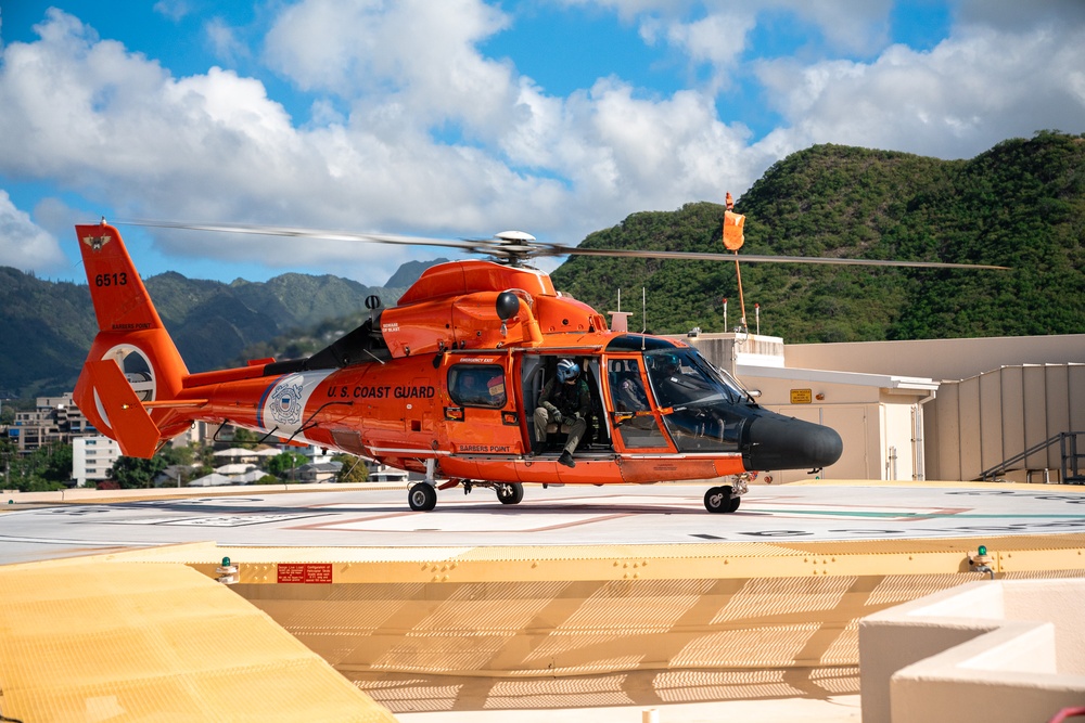 Coast Guard Air Station Barbers Point conducts training