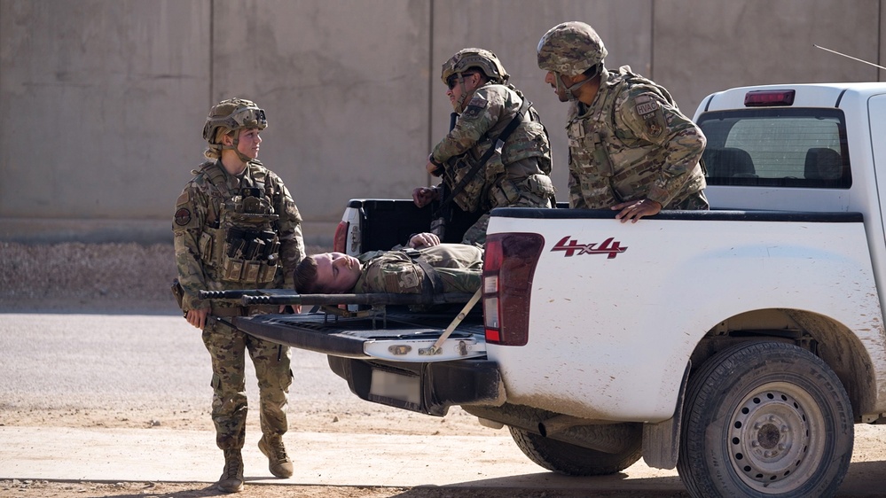 Airmen hone mass casualty response skills
