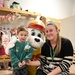 Sparky the Fire Dog visits local pre-school, Suffolk Constabulary