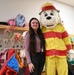 Sparky the Fire Dog visits local pre-school, Suffolk Constabulary