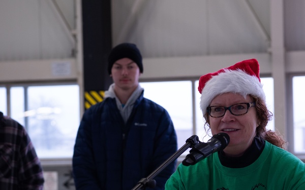 Dashing through the cold: Joint Jingle Jog sparkles into the season