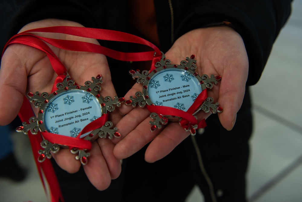 Dashing through the cold: Joint Jingle Jog sparkles into the season