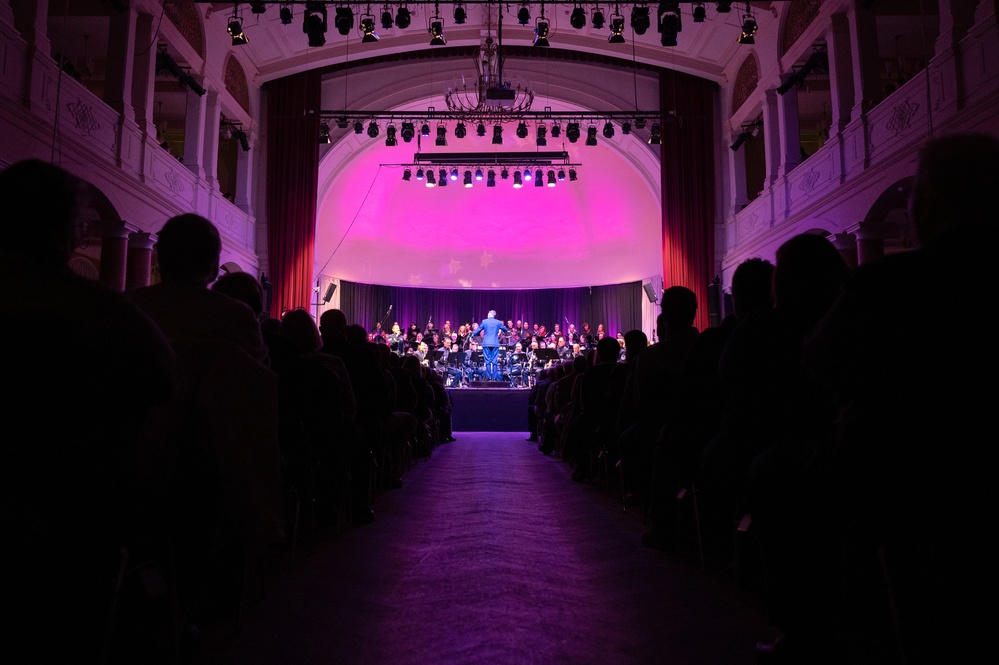 USAFE Band entertains at KMC Christmas Concert