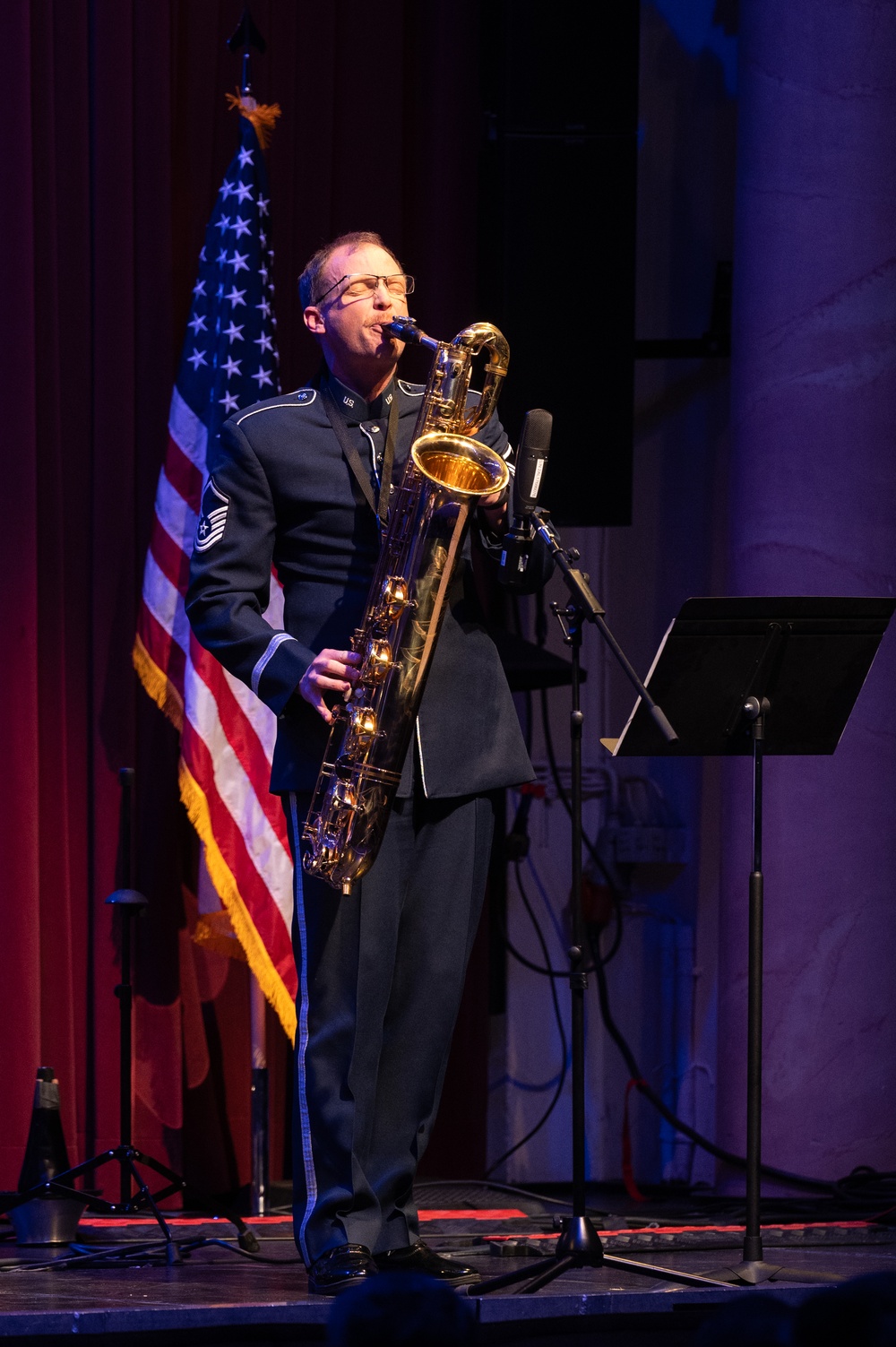 USAFE Band entertains at KMC Christmas Concert