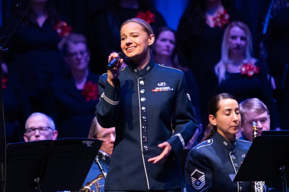 USAFE Band entertains at KMC Christmas Concert