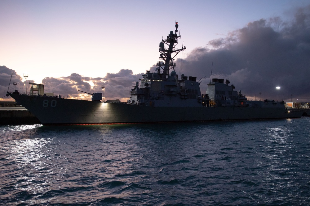 Sea and Anchor aboard the USS Cole