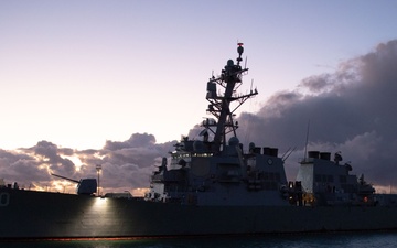 Sea and Anchor aboard the USS Cole