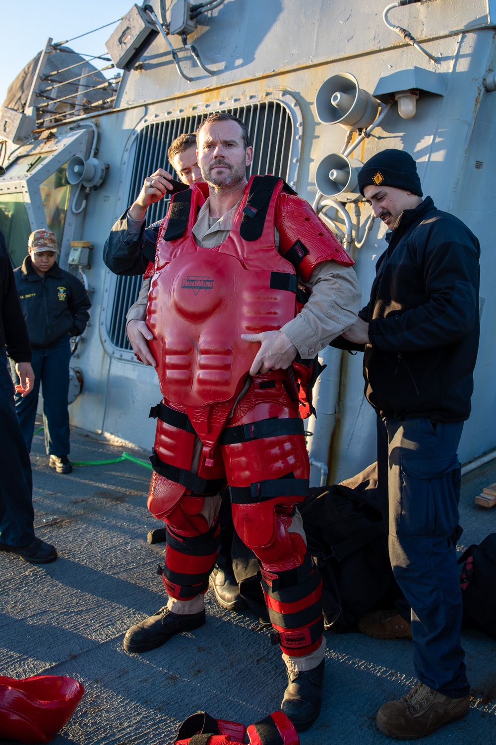 SRF-Bravo aboard the USS Cole