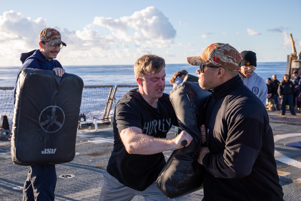 SRF-Bravo aboard the USS Cole