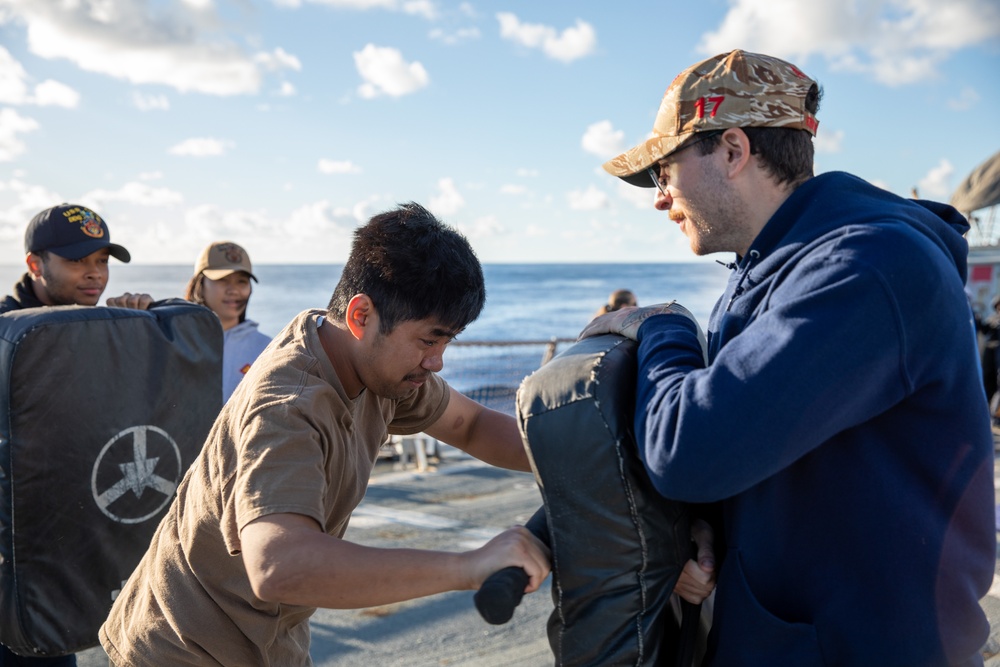 SRF-Bravo aboard the USS Cole